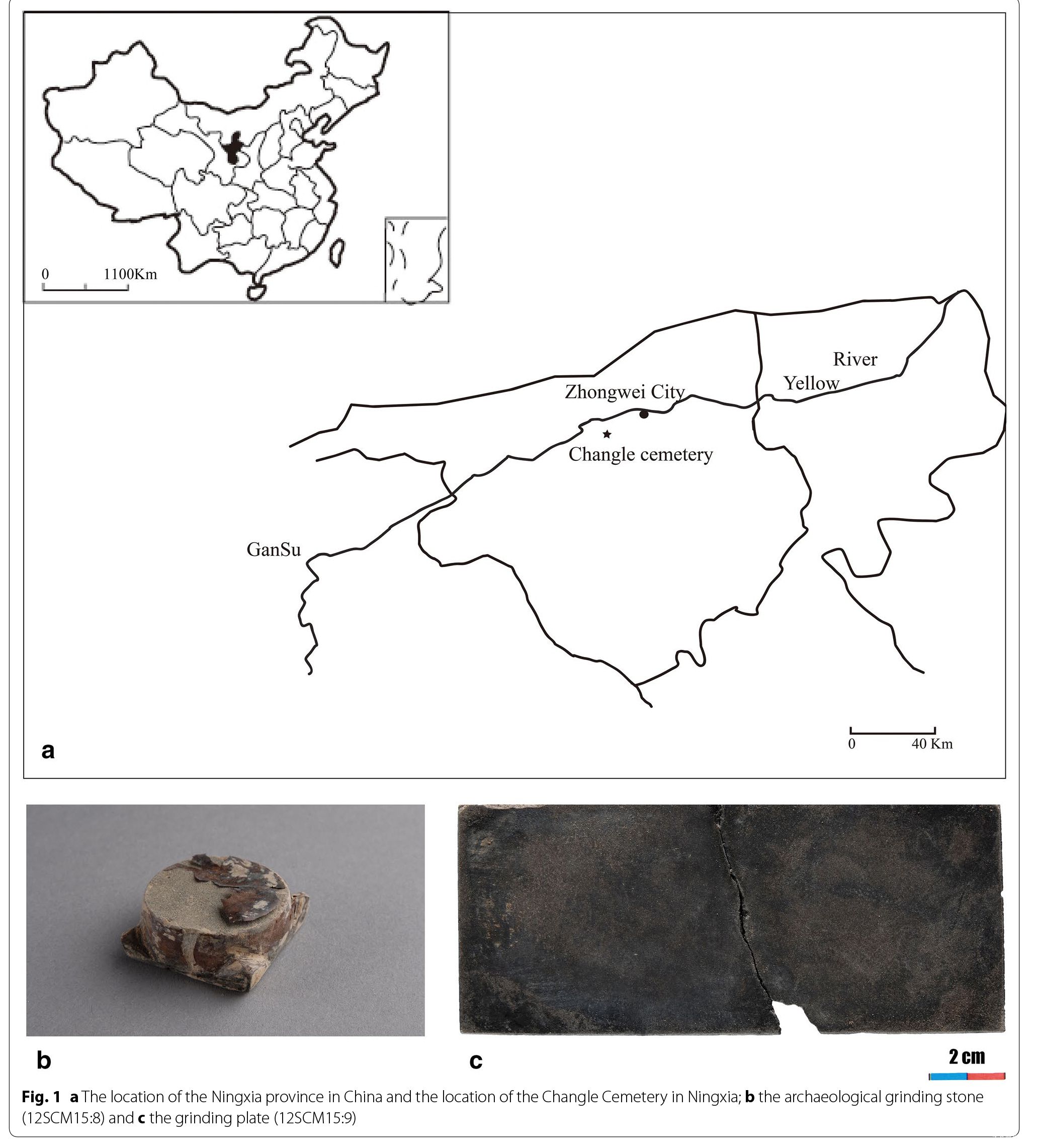 Identification of the proto-inkstone by organic residue ...