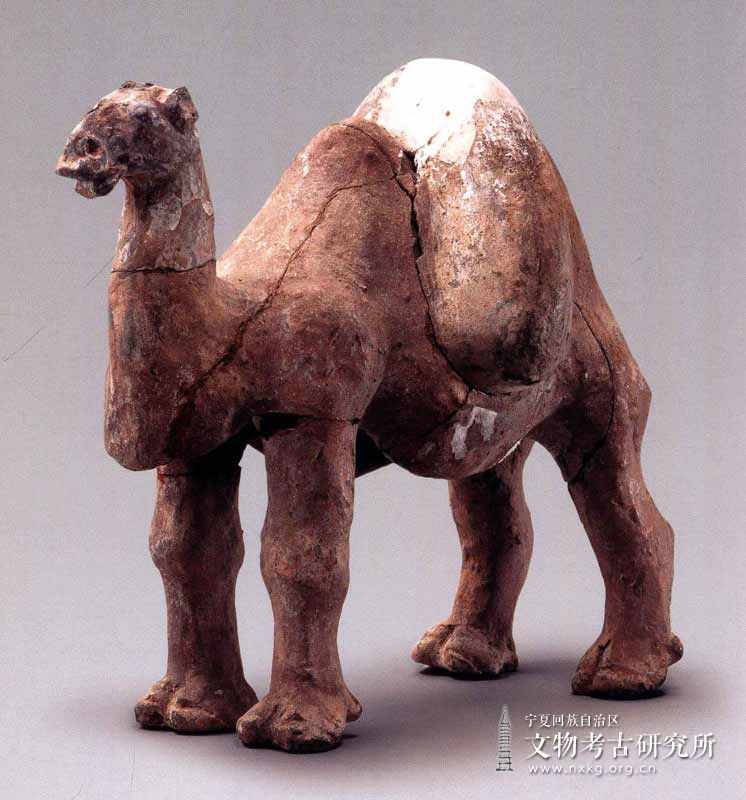 陶骆驼俑